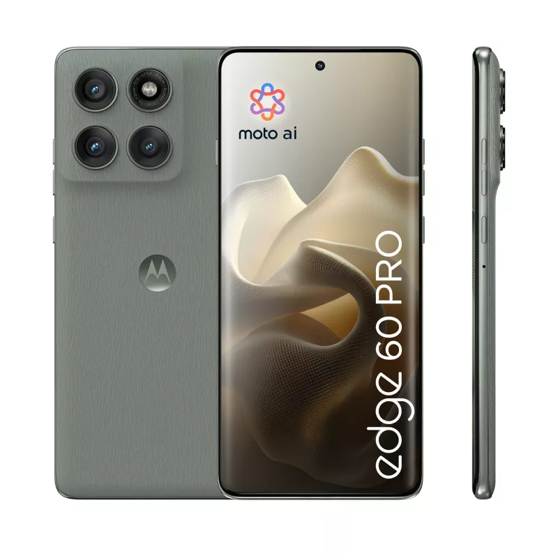 Motorola edge 60 pro 16,9 cm (6,67 cala) Dual SIM Android 15 5G USB Type-C 12 GB 512 GB 6000 mAh Szary