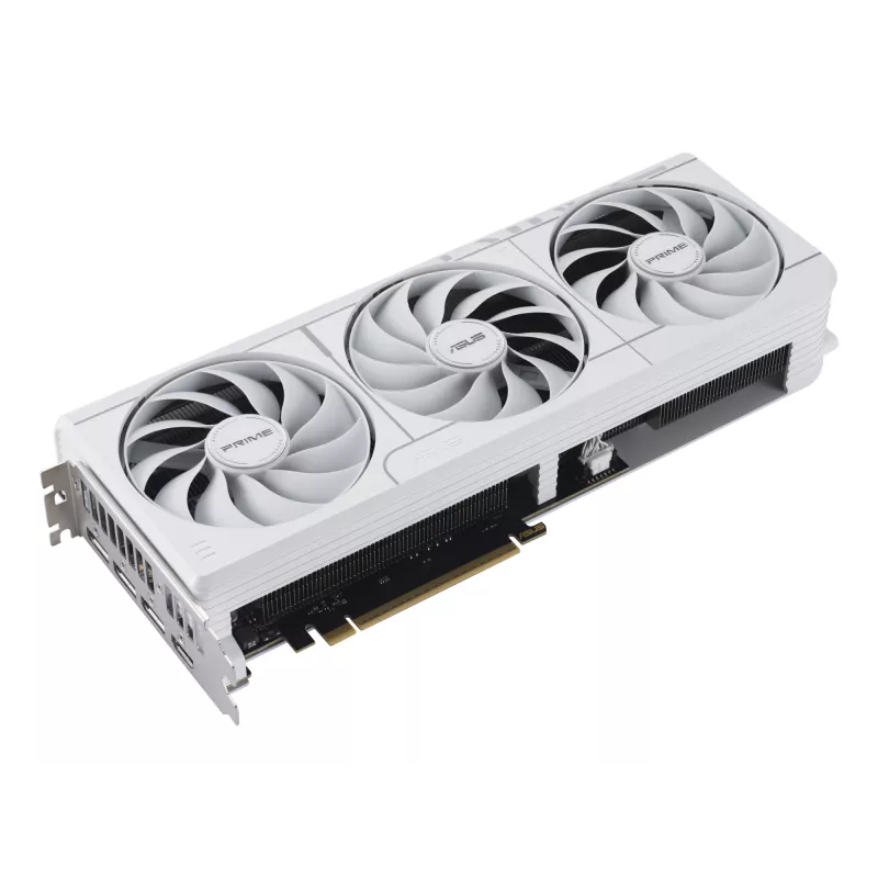 Karta graficzna ASUS GeForce RTX 5070 12 GB GDDR7, PCIe 5.0, 192-bit, biała, 3 wentylatory