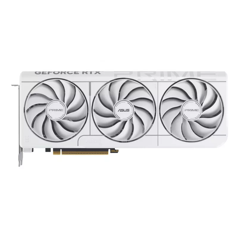 Karta graficzna ASUS GeForce RTX 5070 12 GB GDDR7, PCIe 5.0, 192-bit, biała, 3 wentylatory