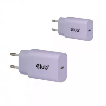 Zasilacz club 3d ładowarka USB-C 30 W 2-pak kompaktowa do telefonów i tabletów