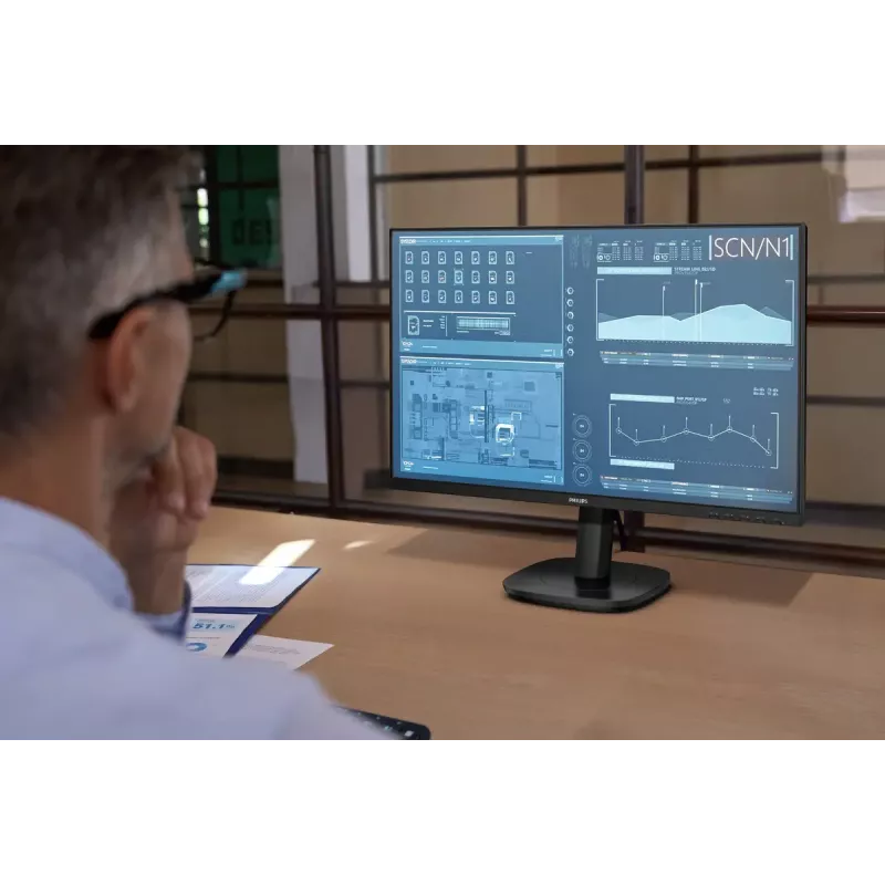 Philips 3000 series 27B2U3601/00 monitor komputerowy 68.6 cm (27 cali) 2560 x 1440 pikseli Quad HD LCD Czarny