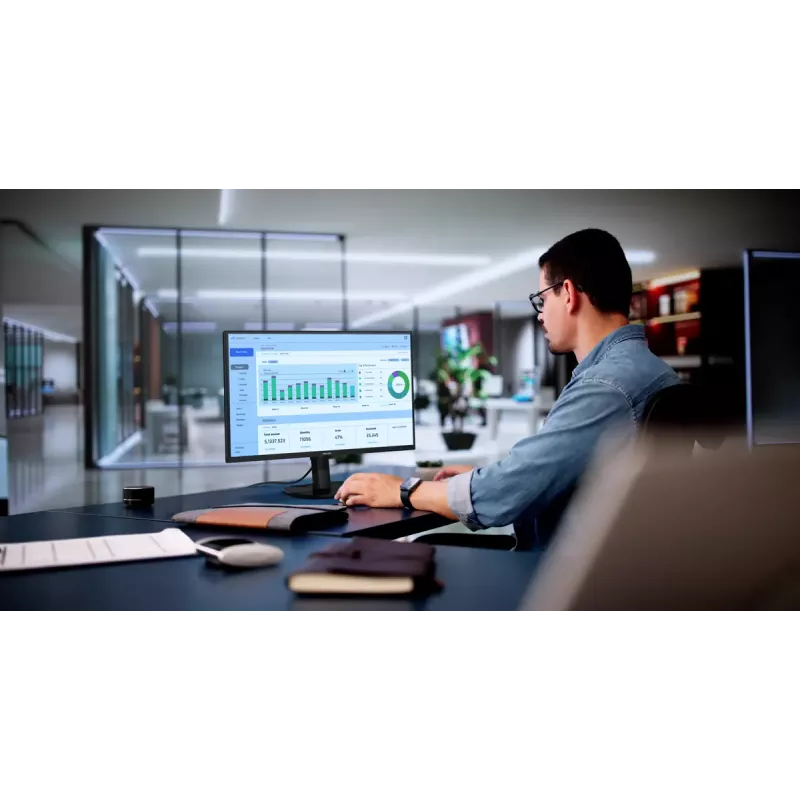 Philips 27B2N3500J/00 monitor komputerowy 68.6 cm (27 cali) 2560 x 1440 pikseli 2K LCD Czarny