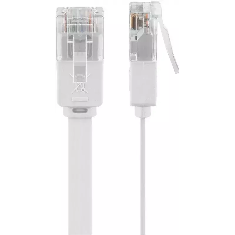 Kabel sieciowy Goobay 95153 RJ-45 Cat6 3m biały