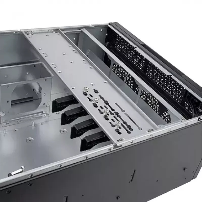 Szafa rackowa serwerowa Silverstone RM52 czarna ATX SFX 440x550x220mm
