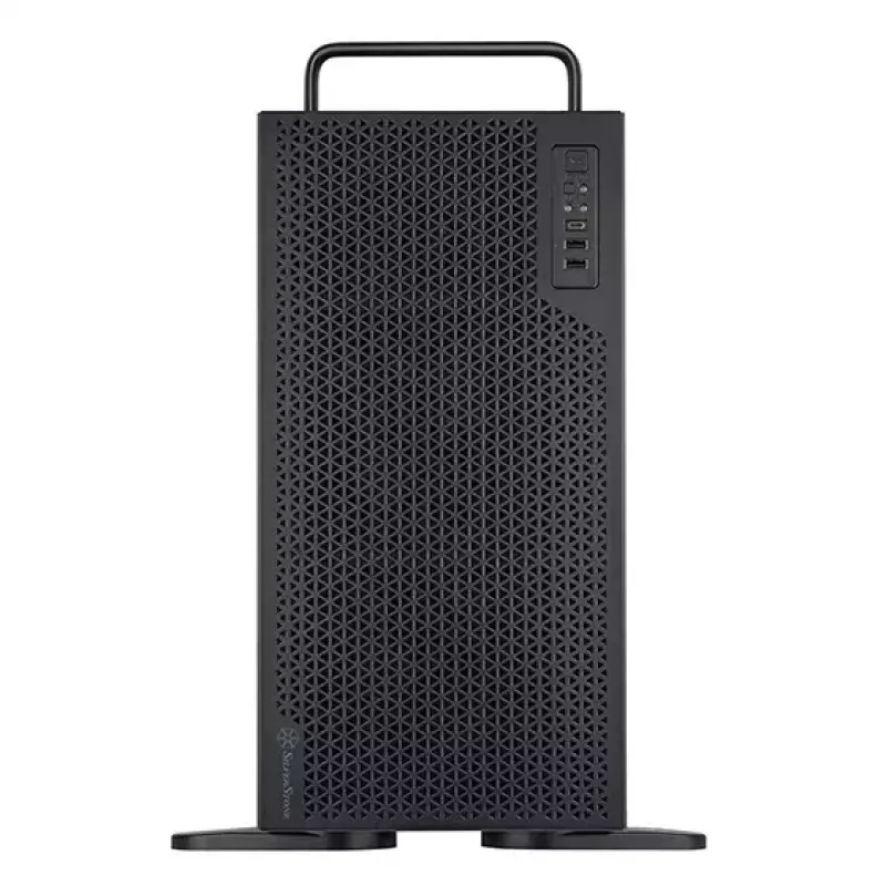Szafa rackowa serwerowa Silverstone RM52 czarna ATX SFX 440x550x220mm