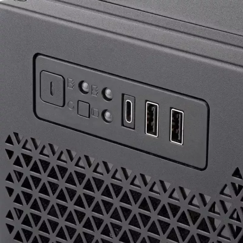 Szafa rackowa serwerowa Silverstone RM52 czarna ATX SFX 440x550x220mm