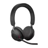 Jabra Evolve2 65 USB-C Czarny MS Stacja ładująca Stereofoniczny