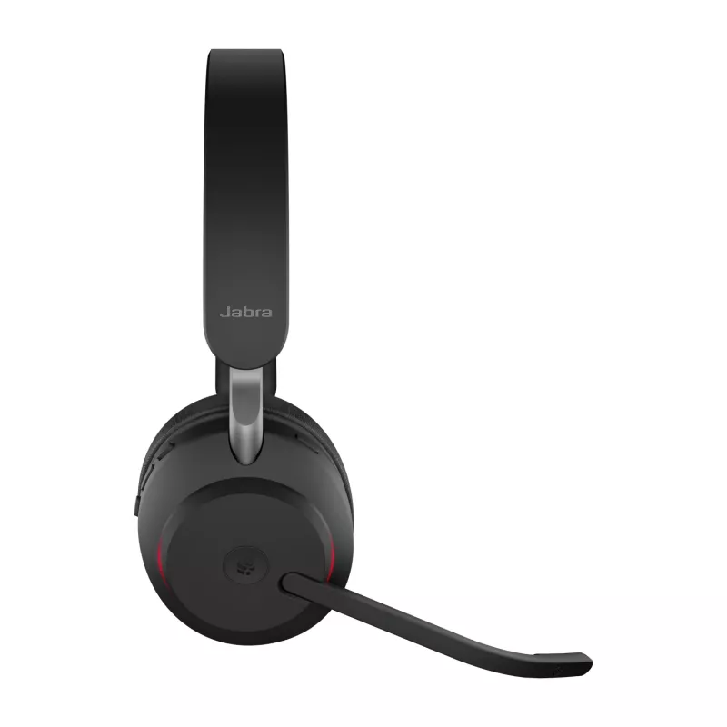 Jabra Evolve2 65 USB-C Czarny MS Stacja ładująca Stereofoniczny