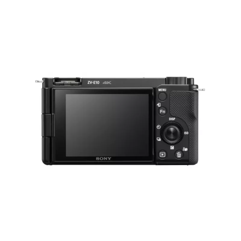 Sony α ZV-E10 MILC Body 24.2 MP CMOS 6000 x 4000 pixels Czarny