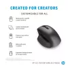 Mysz bezprzewodowa HP 930 Creator, praworęczna, Bluetooth, 3000 DPI, srebrna