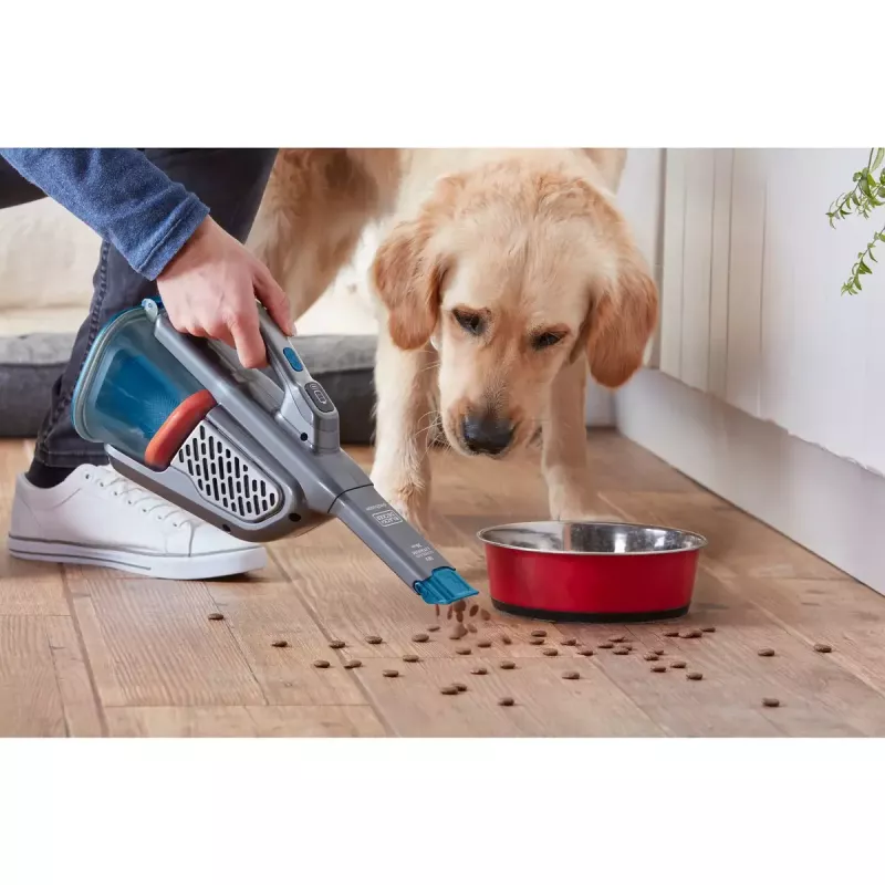 Odkurzacz ręczny Czarny & Decker BHHV520BF-QW, bezprzewodowy, czyszczenie na sucho, 35 W, pojemnik na kurz 0,7 l, czas pracy 21 min, waga 1,2 kg
