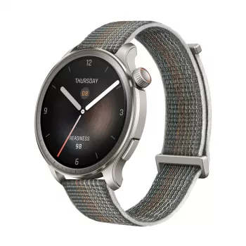 Amazfit Balance 3.81 cm (1.5 cal) AMOLED 46 mm Cyfrowy 480 x 480 pikseli Dotykowy Szary Wi-Fi GPS (satelitarny)