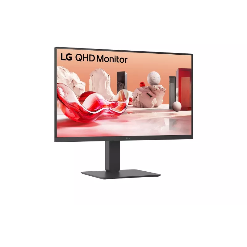 Monitor komputerowy LG 27BA45QB-B 68,6 cm (27 cali) 2560 x 1440 pikseli Quad HD LCD Czarny