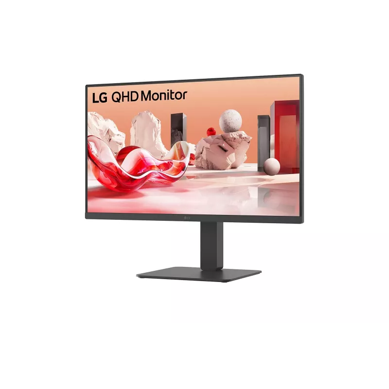 Monitor komputerowy LG 27BA45QB-B 68,6 cm (27 cali) 2560 x 1440 pikseli Quad HD LCD Czarny