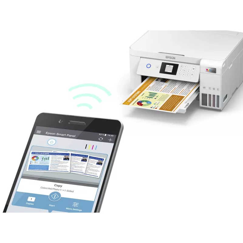 Epson EcoTank ET-2856 A4 5760 x 1440 DPI 33 ppm Wi-Fi atramentowa