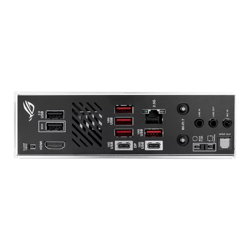 Płyta główna ASUS ROG STRIX B850-I GAMING WIFI, AMD B850, Socket AM5, mini ITX, 2x DDR5, Wi‑Fi 7, 2.5Gb LAN