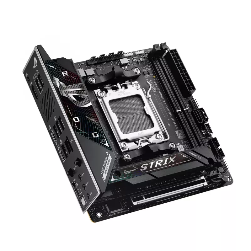 Płyta główna ASUS ROG STRIX B850-I GAMING WIFI, AMD B850, Socket AM5, mini ITX, 2x DDR5, Wi‑Fi 7, 2.5Gb LAN