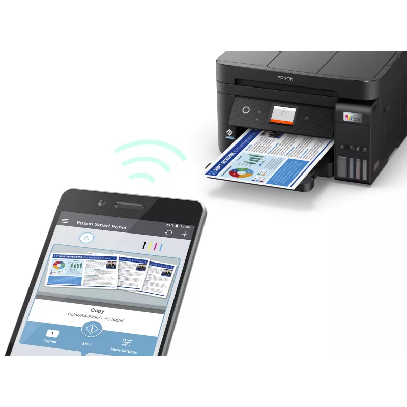 Epson EcoTank ET-4850 Atramentowy A4 4800 x 1200 DPI 33 ppm Wi-Fi