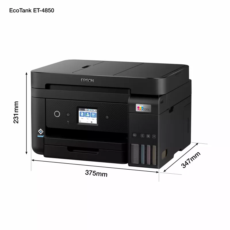 Epson EcoTank ET-4850 Atramentowy A4 4800 x 1200 DPI 33 ppm Wi-Fi