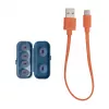 Zestaw słuchawkowy JBL Tune Flex True Wireless Stereo (TWS) douszny rozmowy/muzyka niebieski