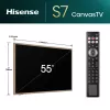 Telewizor Hisense 55 cali S7NQTUK Canvas TV z Freely i ArtMode