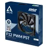 ARCTIC F12 PWM PST 120 mm Wentylator obudowy PWM PST, Wentylator, 12 cm, 230 RPM, 1350 RPM, 0.3 sone, 90.1 m³/h