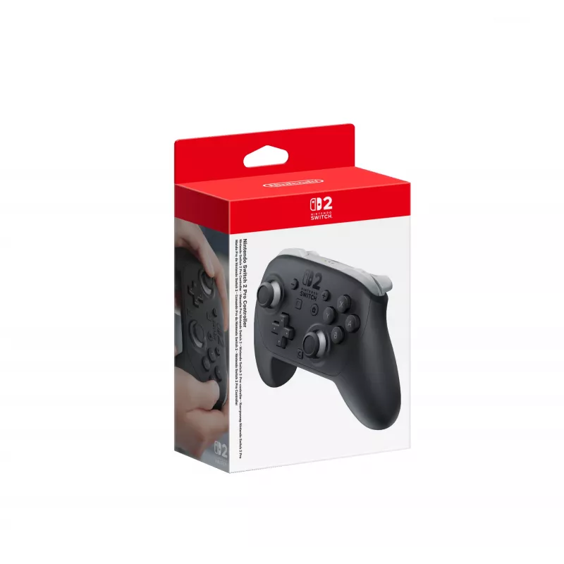 Nintendo Switch 2 Pro Controller Czarny Bluetooth Gamepad Analogowy / Cyfrowy Nintendo Switch 2