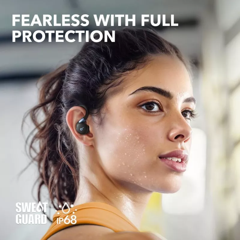 ANKER Słuchawki douszne - Soundcore Sport X20 - Czarny