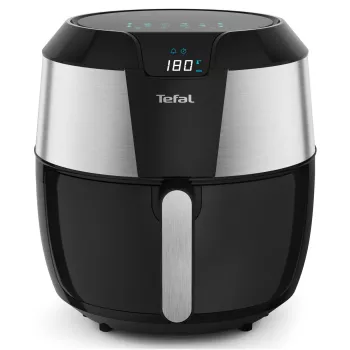 Tefal Easy Fry EY701D Single 5.6 L Wolnostojąca 1850 W Frytkownica beztłuszczowa Czarny, Stal nierdzewna