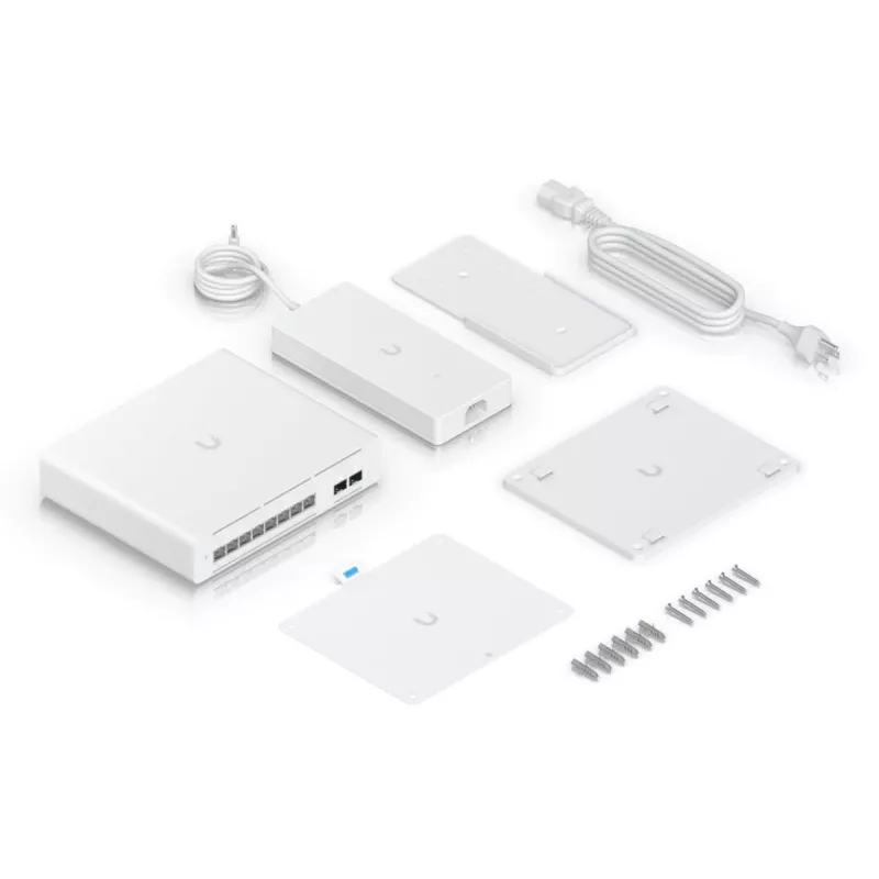 Przełącznik zarządzany Ubiquiti UniFi Pro XG 8 PoE 10G Ethernet 8 portów