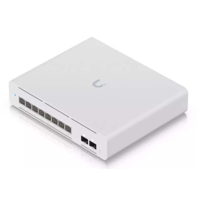 Przełącznik zarządzany Ubiquiti UniFi Pro XG 8 PoE 10G Ethernet 8 portów