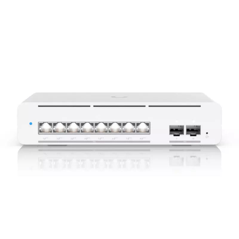Przełącznik zarządzany Ubiquiti UniFi Pro XG 8 PoE 10G Ethernet 8 portów