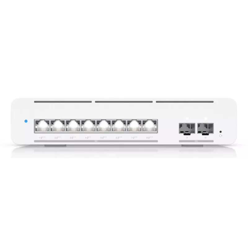Przełącznik zarządzany Ubiquiti UniFi Pro XG 8 PoE 10G Ethernet 8 portów