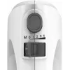 Mikser ręczny Bosch MFQ24200 — 400 W, 4 prędkości, turbo, stal szczotkowana/biały