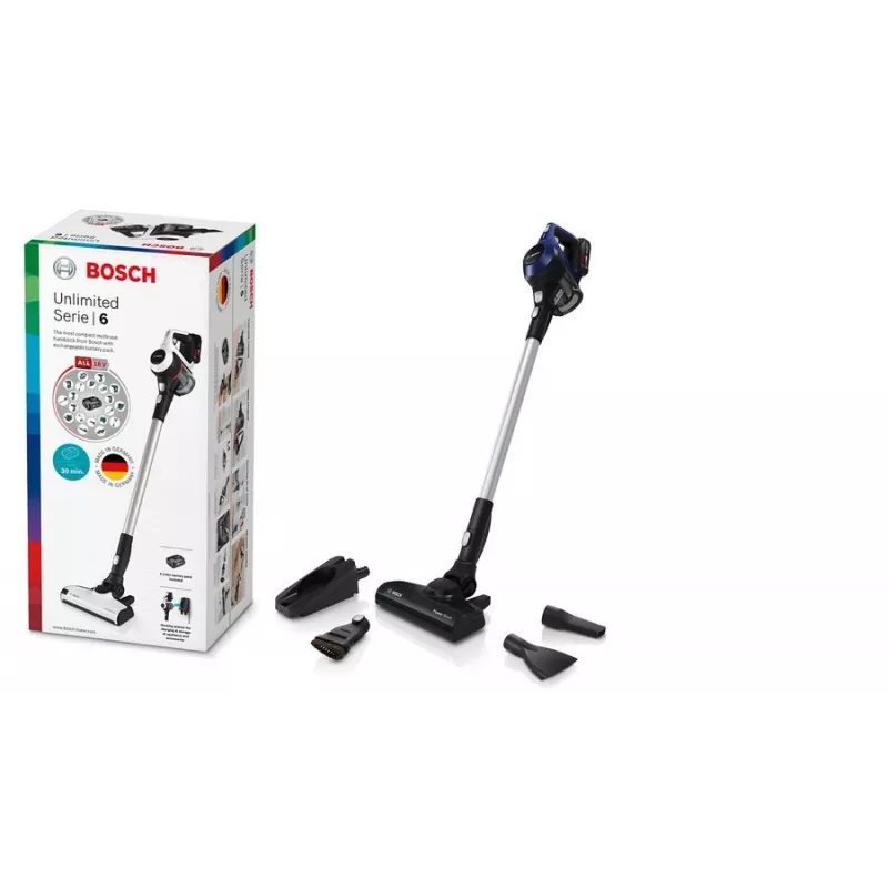 Bosch Serie 6 BBS611MAT odkurzacz bezprzewodowy 2-w-1