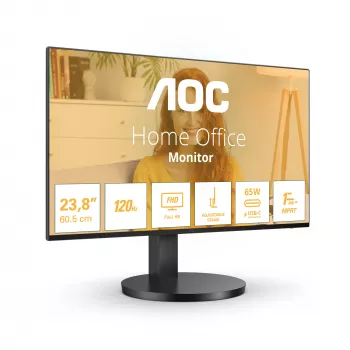 Monitor komputerowy AOC B3 27B3CF2 68,6 cm (27 cali) 1920 x 1080 pikseli Full HD LED Czarny