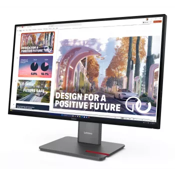 Monitor Lenovo ThinkVision P27QD-40, 68,6 cm (27 cali), 2560 x 1440 pikseli, Wide Quad HD, LED, 6 ms, Czarny