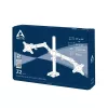 ARCTIC Z2 (Gen 3) - Podwójne ramię do monitorów z hubem USB