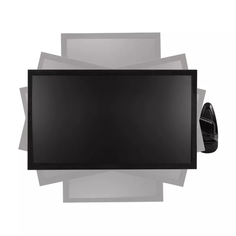 ARCTIC W1-3D - Monitor Wall Mount with Gas Lift Technology, 8 kg, 33 cm (13 inch), 81.3 cm (32 inch), 75 x 75 mm, 100 x 100 mm, Czarny