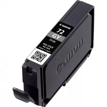 Canon PGI-72GY szara kaseta z tuszem, Standardowa wydajność, szara, Tusz pigmentowy, 1 szt., 165 stron