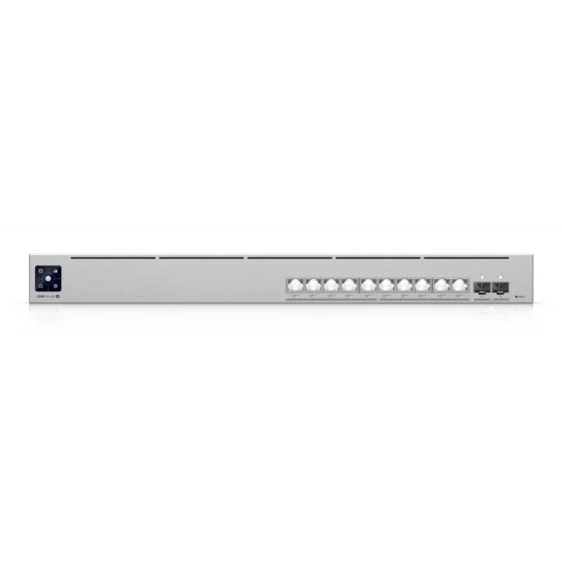 UBIQUITI NETWORKS Unifi Switch USW-PRO-XG-10-POE 1U, profesjonalny przełącznik 10-portowy, L3