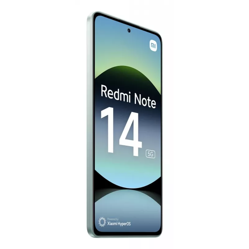 Smartfon Xiaomi Redmi Note 14 5G, 6,67 cala AMOLED, 8 GB RAM, 256 GB, Koralowy Zielony, MediaTek Dimensity 7025 Ultra, IP64