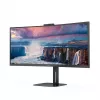 Monitor komputerowy AOC V5 CU34V5CW 86,4 cm (34 cale) 3440 x 1440 pikseli Wide Quad HD LED Czarny