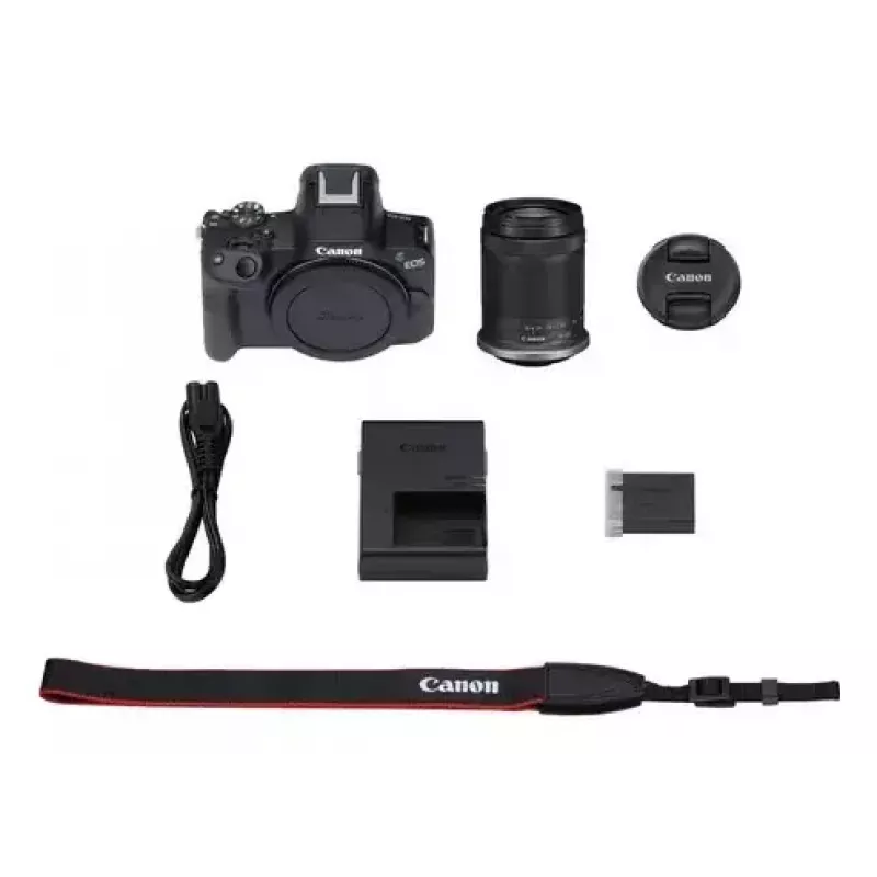 Canon EOS R50 MILC 24.2 MP CMOS 6000 x 4000 pixels Czarny