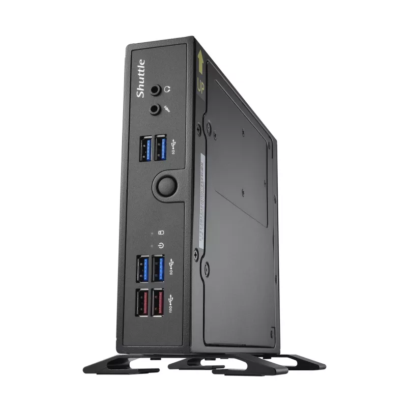Mini PC barebone Shuttle XPC slim DS50U3 Intel i3-1315U 64GB RAM HDD SSD HDMI DP VGA