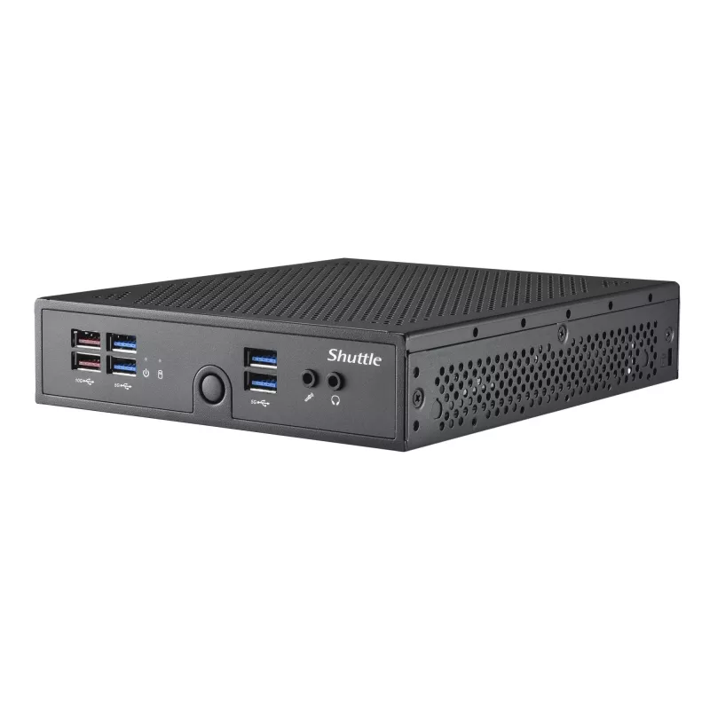 Mini PC barebone Shuttle XPC slim DS50U3 Intel i3-1315U 64GB RAM HDD SSD HDMI DP VGA