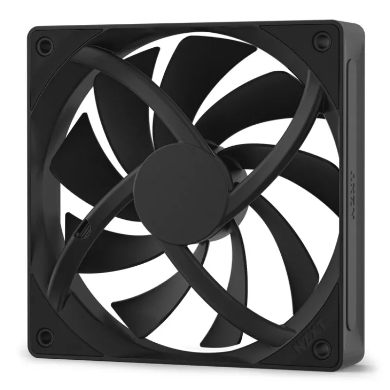 Wentylator chłodzący NZXT F120q 120 mm czarny cichy przepływ powietrza