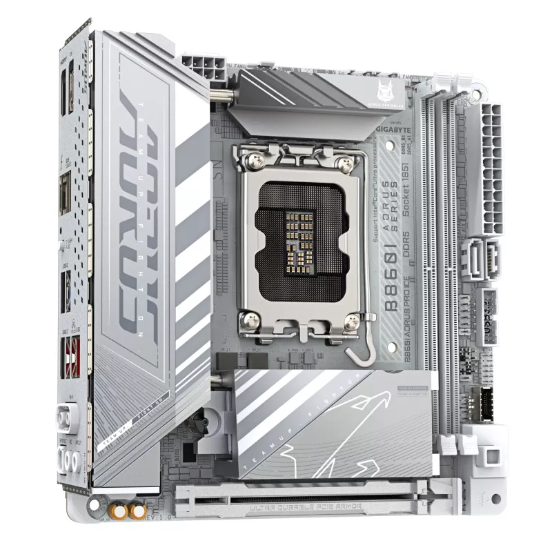 Płyta główna GIGABYTE B860I AORUS PRO ICE, Intel B860, LGA 1851, Mini-ITX