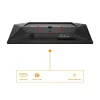 Monitor komputerowy AOC G4 Q25G4SR 62,2 cm (24,5 cala) 2560 x 1440 pikseli Quad HD LED Czarny, Czerwony