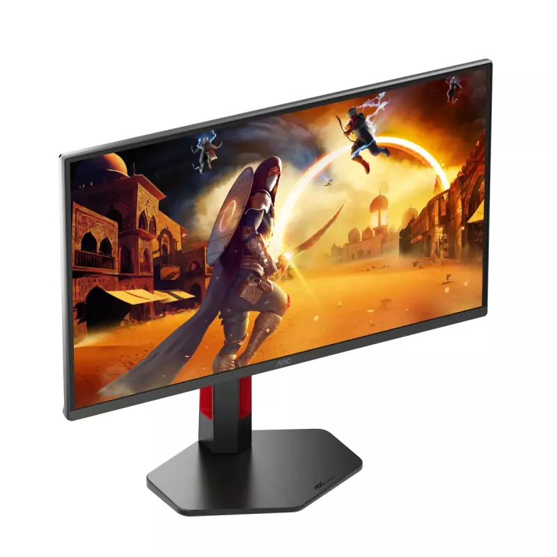 Monitor komputerowy AOC G4 Q25G4SR 62,2 cm (24,5 cala) 2560 x 1440 pikseli Quad HD LED Czarny, Czerwony